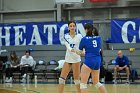 VB vs MHC  Wheaton Women's Volleyball vs Mount Holyoke College. - Photo by Keith Nordstrom : Wheaton, Volleyball, VB